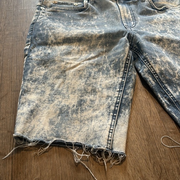 PACSUN ACID WASH CUT JORTS (30 W) - Picture 3 of 8